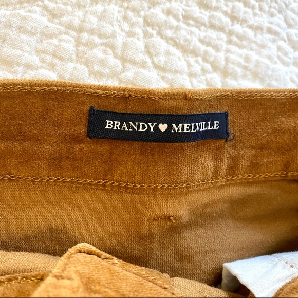 Brandy Melville corduroy skirt tan brown small - Picture 6 of 8